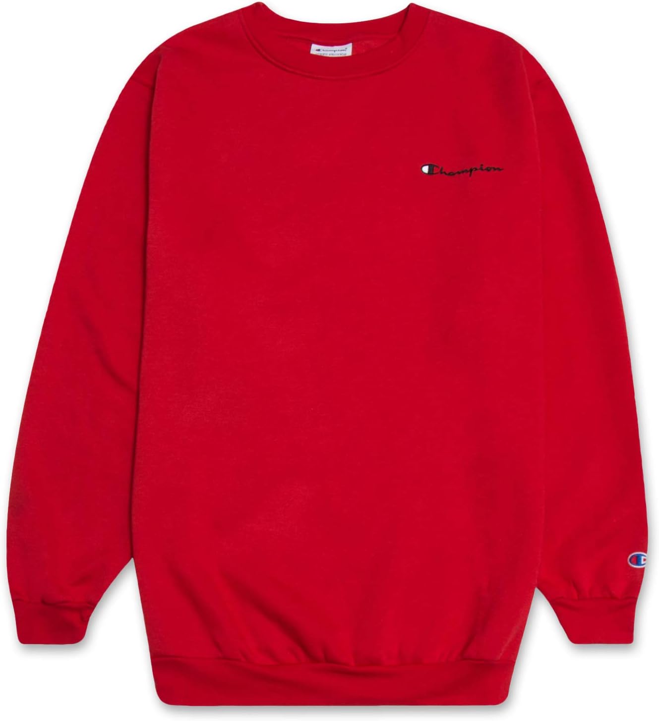 Champion Crewneck Sweatshirt for Men: Big and Tall Fleece