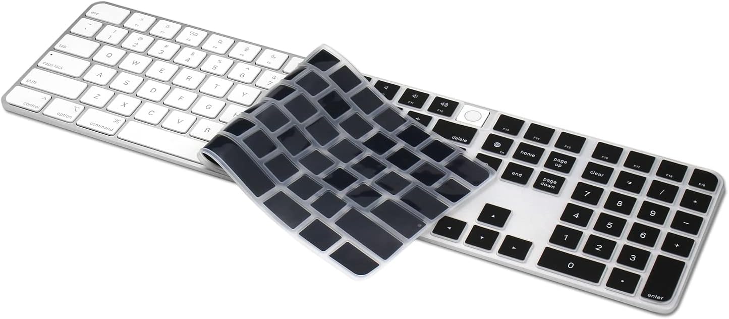 ProElife Ultra Thin Silicone Keyboard Cover - Touch ID & Numeric Keypad Protector