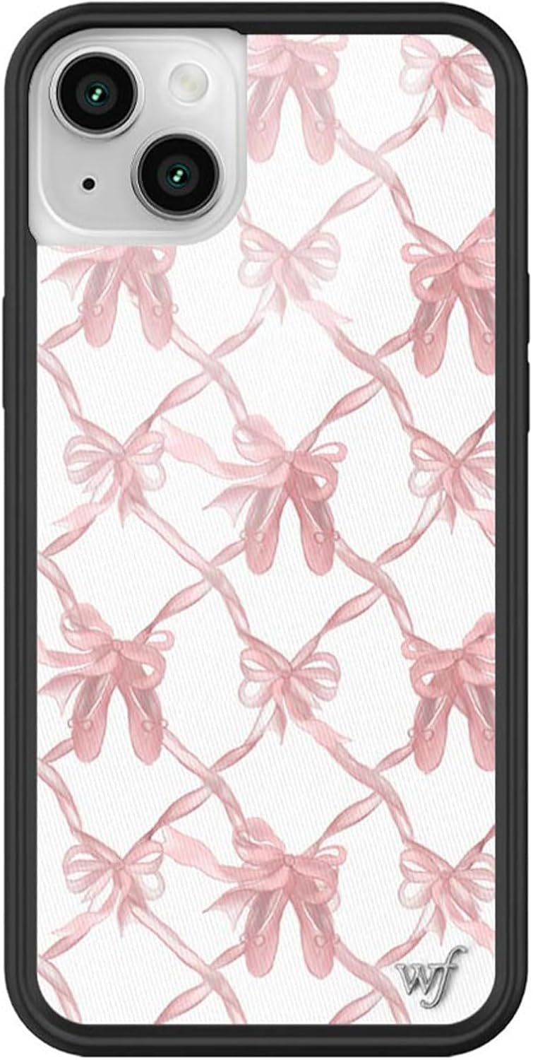 Wildflower Cases iPhone 13/14 - On Pointe Pink Bows Design