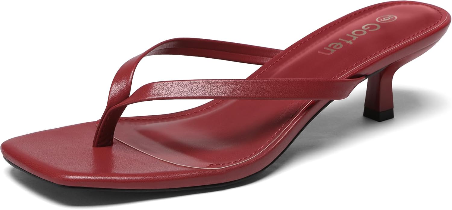 Elegant Women's Kitten Heel Sandals for Stylish Comfort