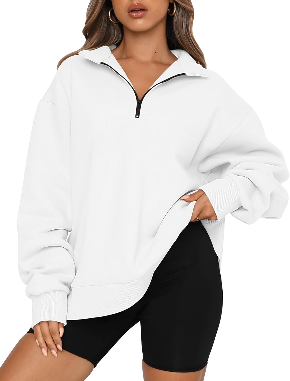 Trendy Queen Womens Oversized Sweatshirts for Fall Fashion