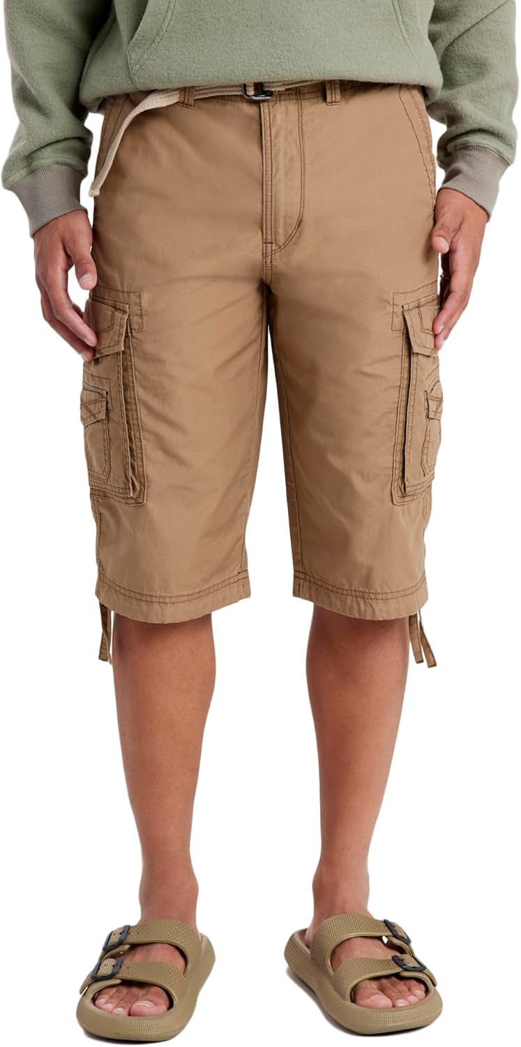 Unionbay Men's Cordova Belted Messenger Cargo Short Review