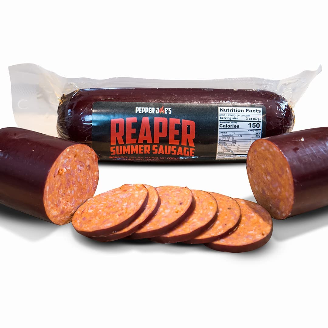 Carolina Reaper Summer Sausage with Serious Heat and Flavor