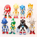 Usoway Sonic Action Figures Pack of 8 - Removable Joint Mini Figures