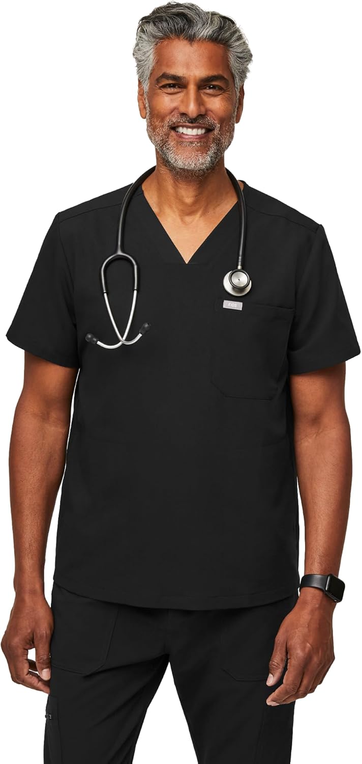 FIGS Chisec Scrub Top for Men - Comfort and Style Combined