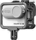 Aluminum Frame Cage with Lens Silicone Case for Insta360 GO 3S/GO 3
