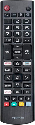 AKB75675304 Universal Remote Control for LG TV - Easy, No-Program
