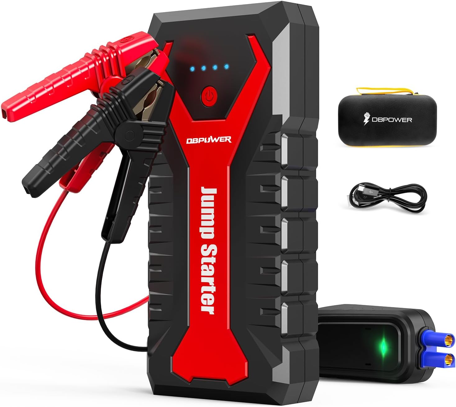 DBPOWER 3000A Jump Starter: Powering up to 10L Gas Engines
