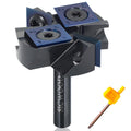 Slab Flattening Router Bit 1/4 Shank DLC Coated - Smooth Surfacing