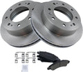 TRQ Front Brake Pad & Rotor Kit Compatible with 2017-2019 Chevrolet