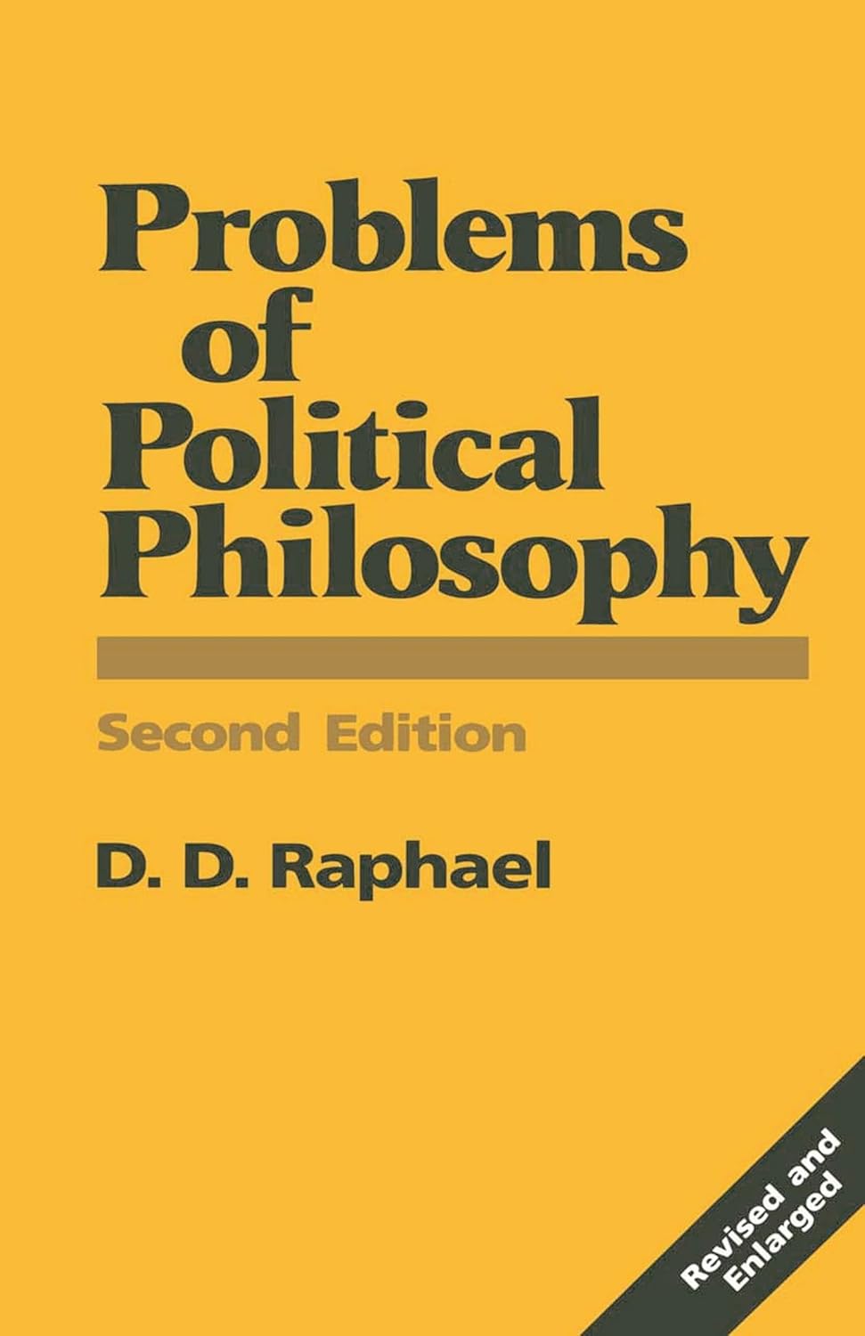 Problems of Political Philosophy by D. D. Raphael - A Deep Dive