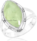Bumble Bee Jasper Natural Gemstone Sterling Silver Ring - Compliments