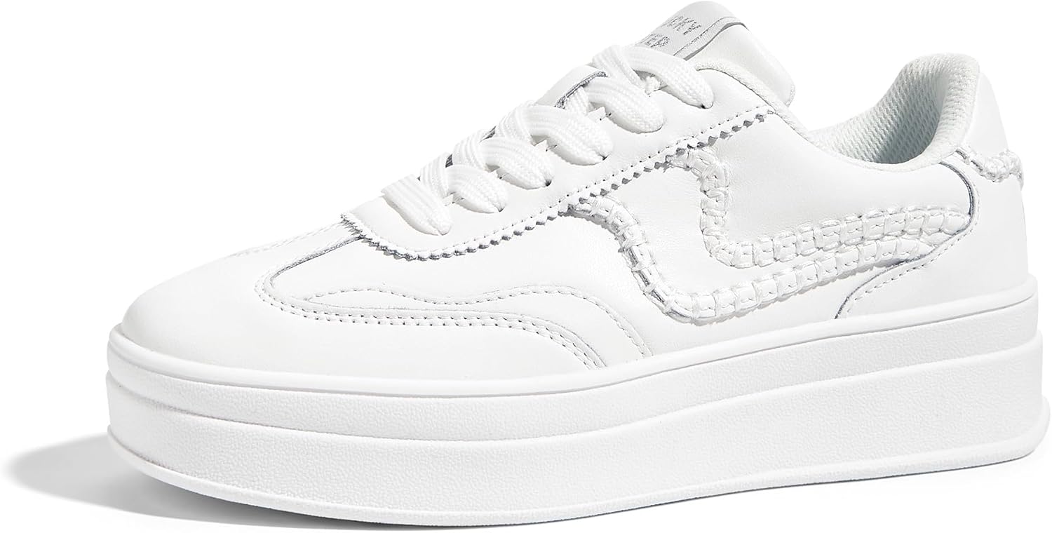LUCKY STEP Women's Platform Fashion Sneakers for Casual Style