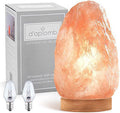 d'aplomb Natural Himalayan Salt Lamp - Large Hand Carved 12 lb
