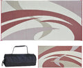 Stylish Camping 9-ft by 18-ft Reversible Outdoor Mat - Durable