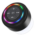 Bluetooth Shower Speaker with Suction Cup - Waterproof LED Sound