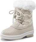 Cozy Kids Snow Boots - Warm, Water-Resistant Mid Calf for Play DREAM