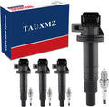 UF247 Ignition Coils and 4503 Spark Plugs Compatible with Toyota