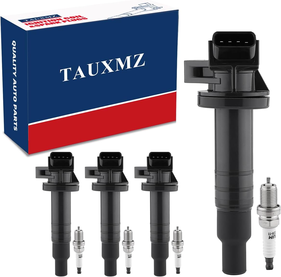 UF247 Ignition Coils and 4503 Spark Plugs for Toyota Vehicles