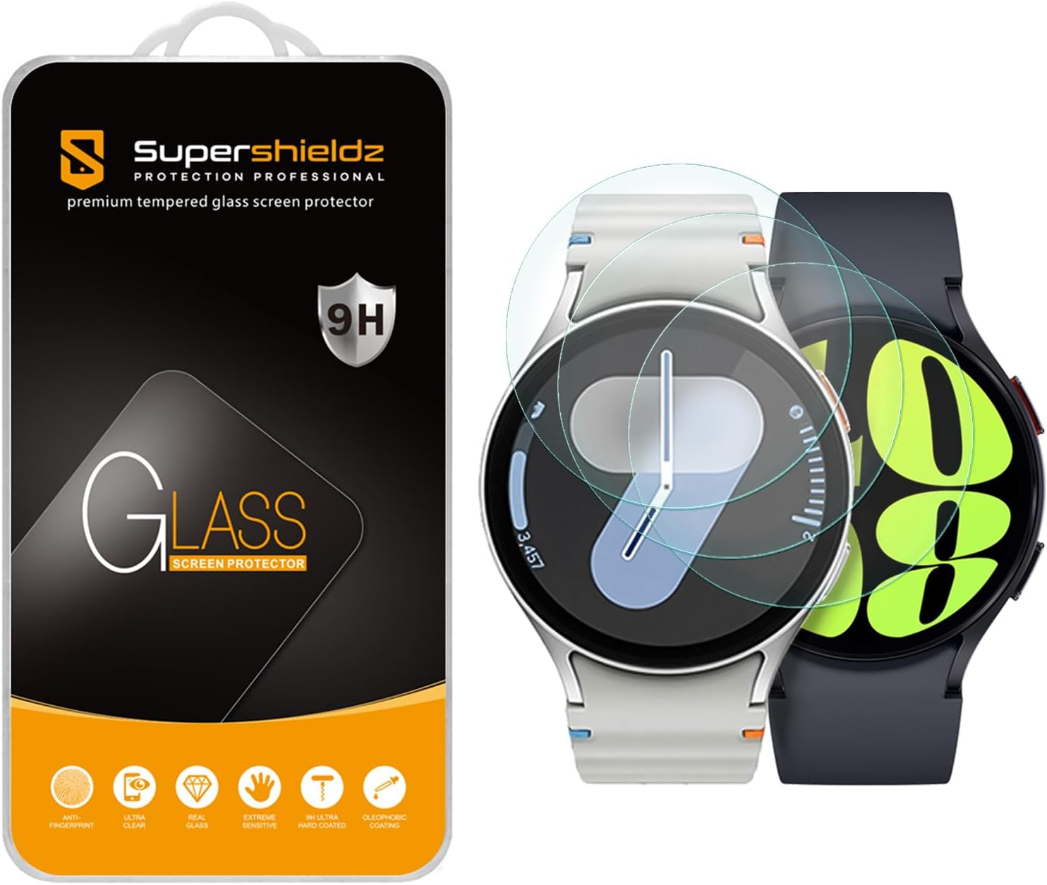 Samsung Galaxy Watch 7/6/5/4 (44mm) Tempered Glass Screen Protector