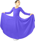 Praise Dance Dress for Girls - Loose Fit Long Sleeve Style
