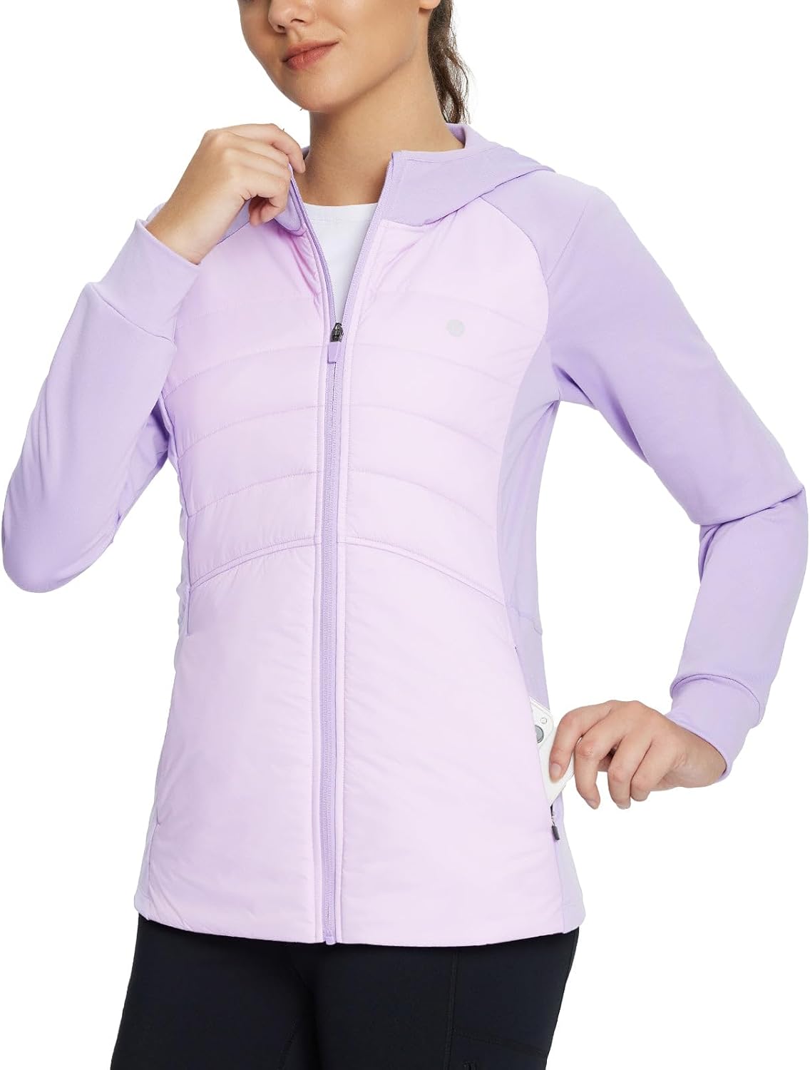 Baleaf Women's Running Winter Jacket: Warm, Lightweight & Stylish