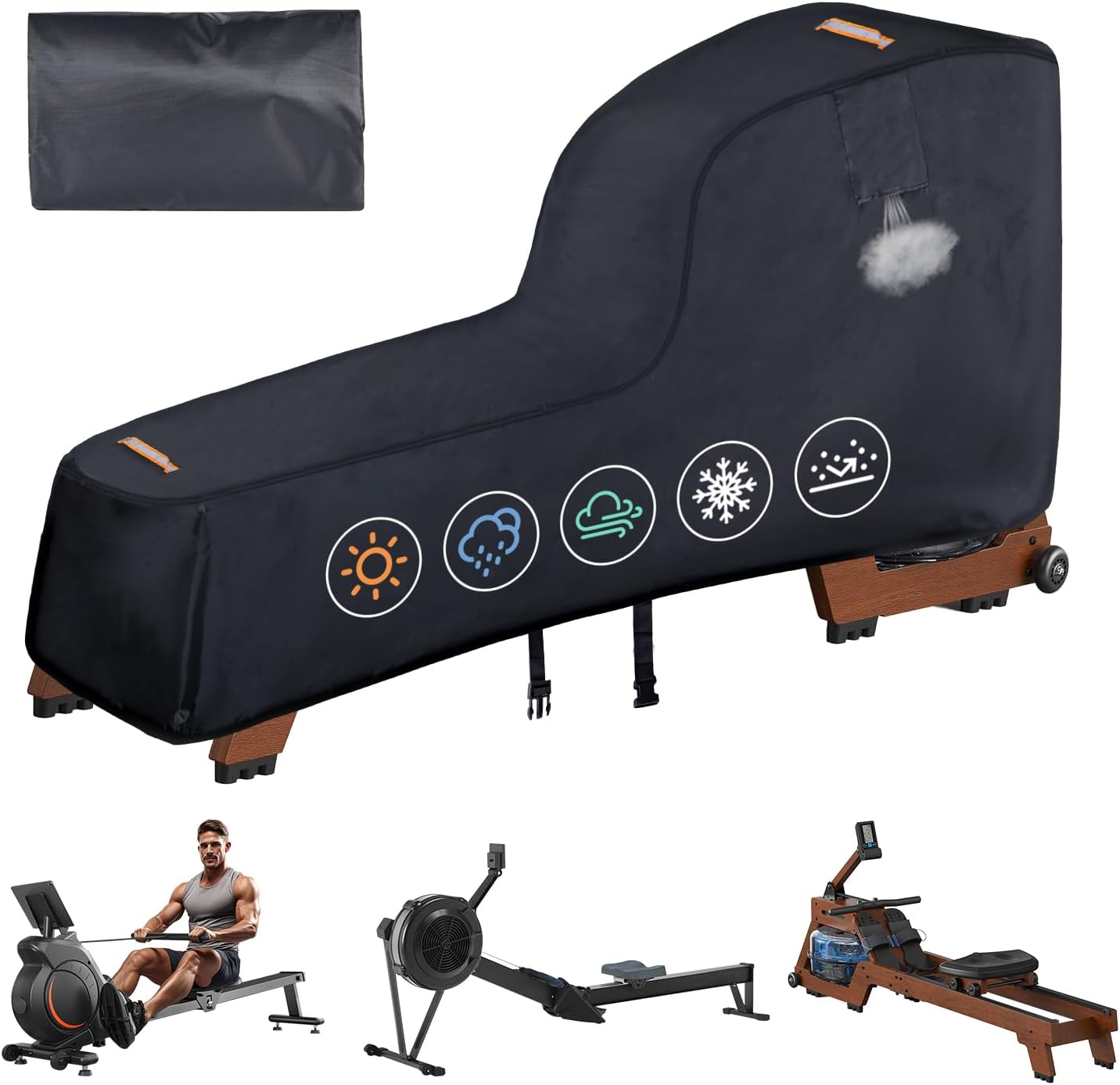 Waterproof Outdoor Rowing Machine Cover - Protect Your Concept 2 Rower