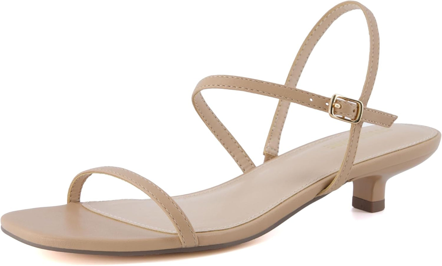 CUSHIONAIRE Soprano Womens One Band Kitten Heel Sandal Review