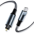 USB C to Optical Audio Cable 3ft - High-Resolution Lossless Sound