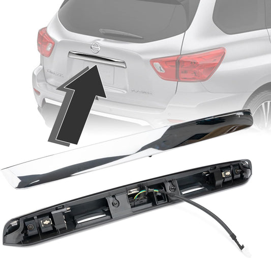 Rear Tailgate Chrome Handle Garnish for 2013-2019 Nissan Pathfinder