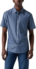 Levi's Men's Classic 1 Pocket Short Sleeve Button Up (Style 9XMF)