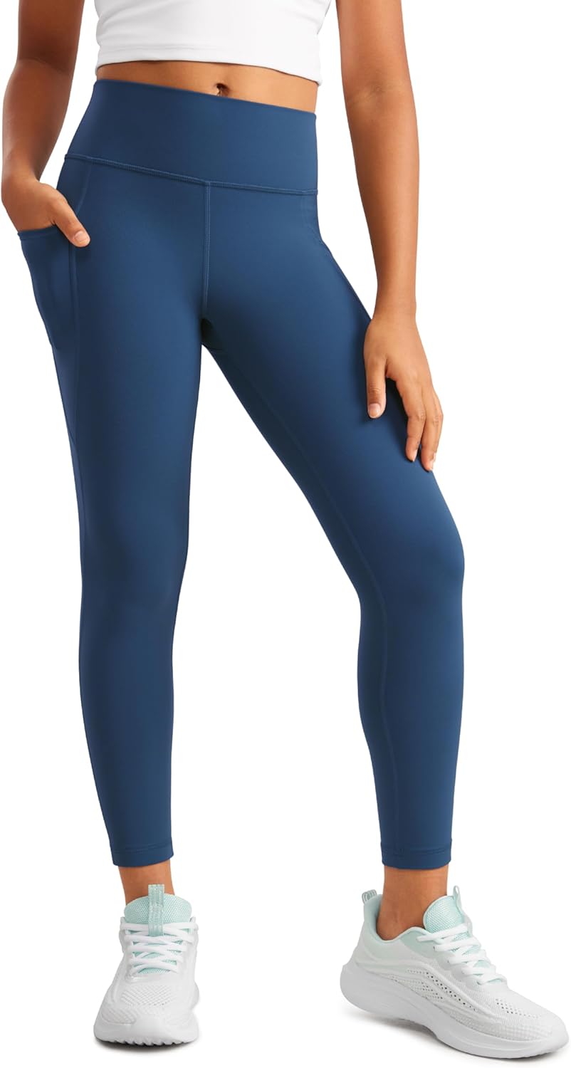 CRZ YOGA Girls Butterluxe Leggings - Pockets & High Waist