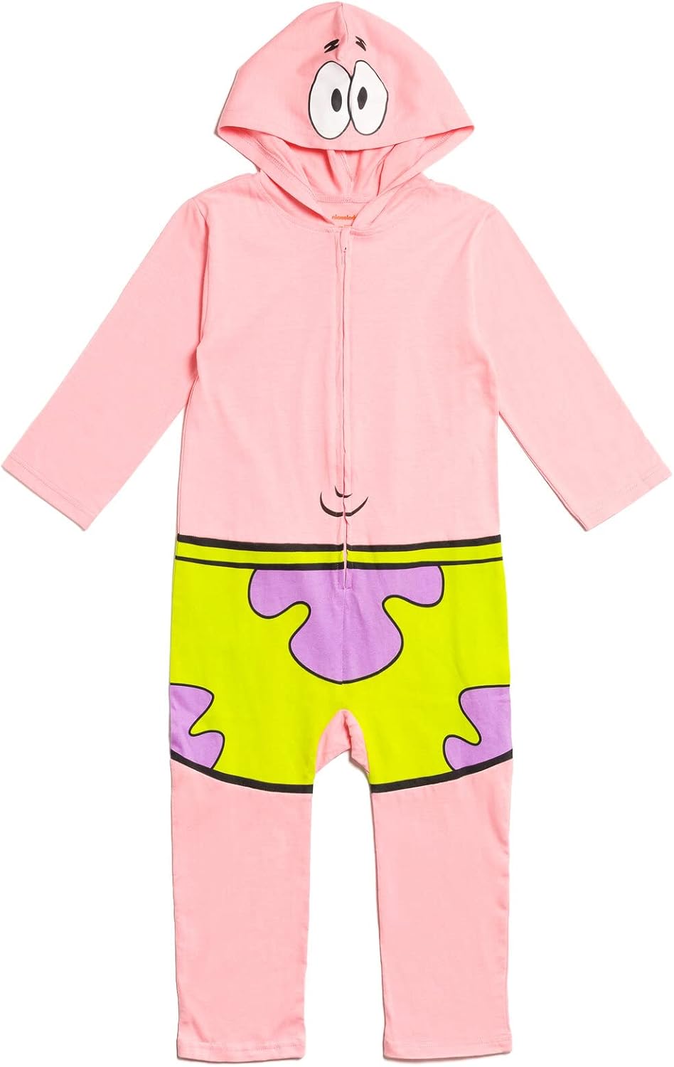 SpongeBob SquarePants Patrick Star Zip Up Costume for Kids