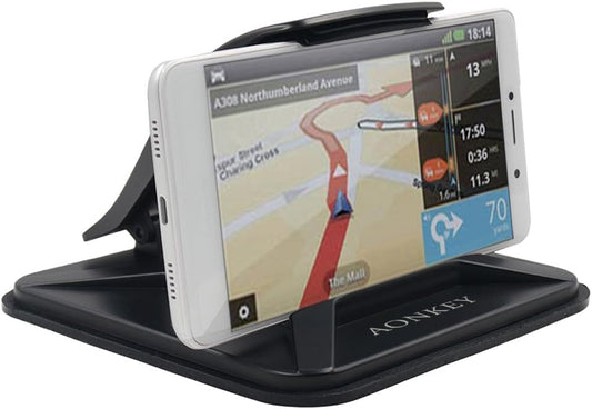 Universal Dashboard Cell Phone Holder - Hands-Free Driving