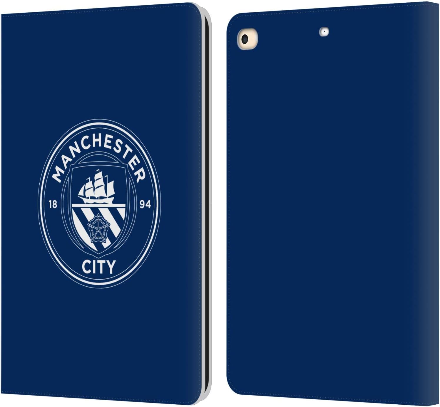 Manchester City FC iPad 9.7 Leather Wallet Case - Slim & Secure