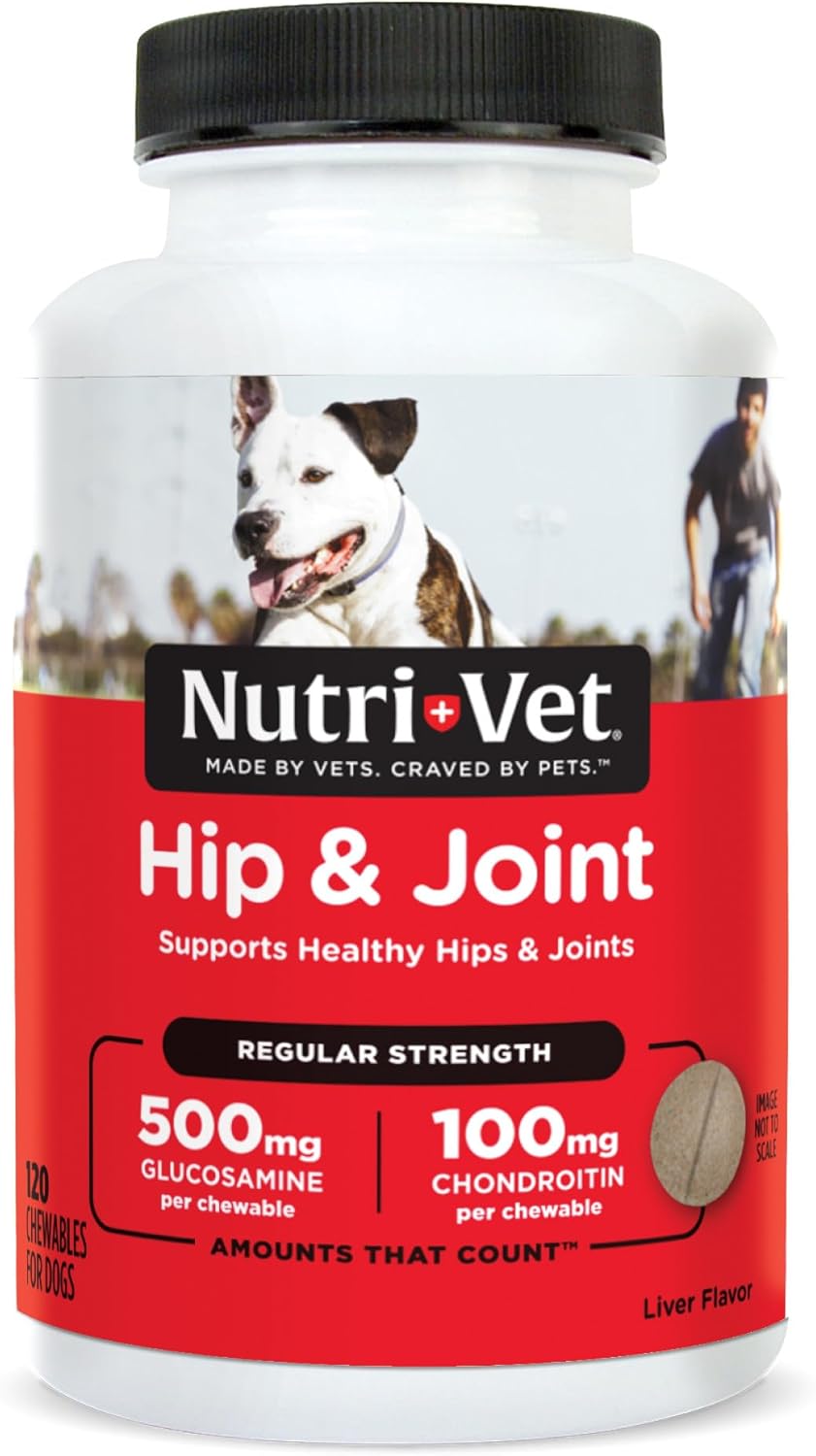 Nutri-Vet Hip & Joint Regular Strength Chewable Dog Supplements