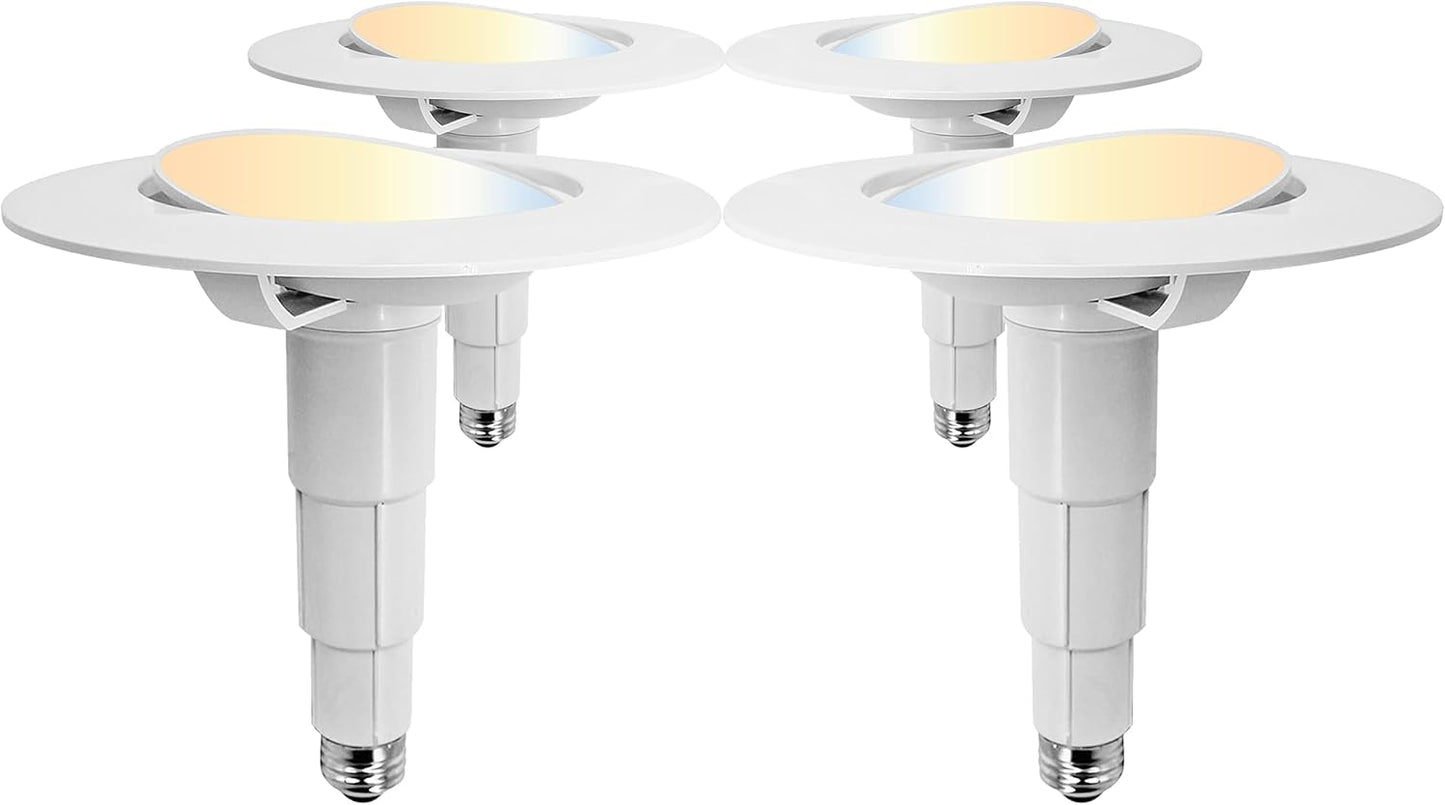 Jolux 5CCT LED Can Light Gimbal Retrofit Downlight Review