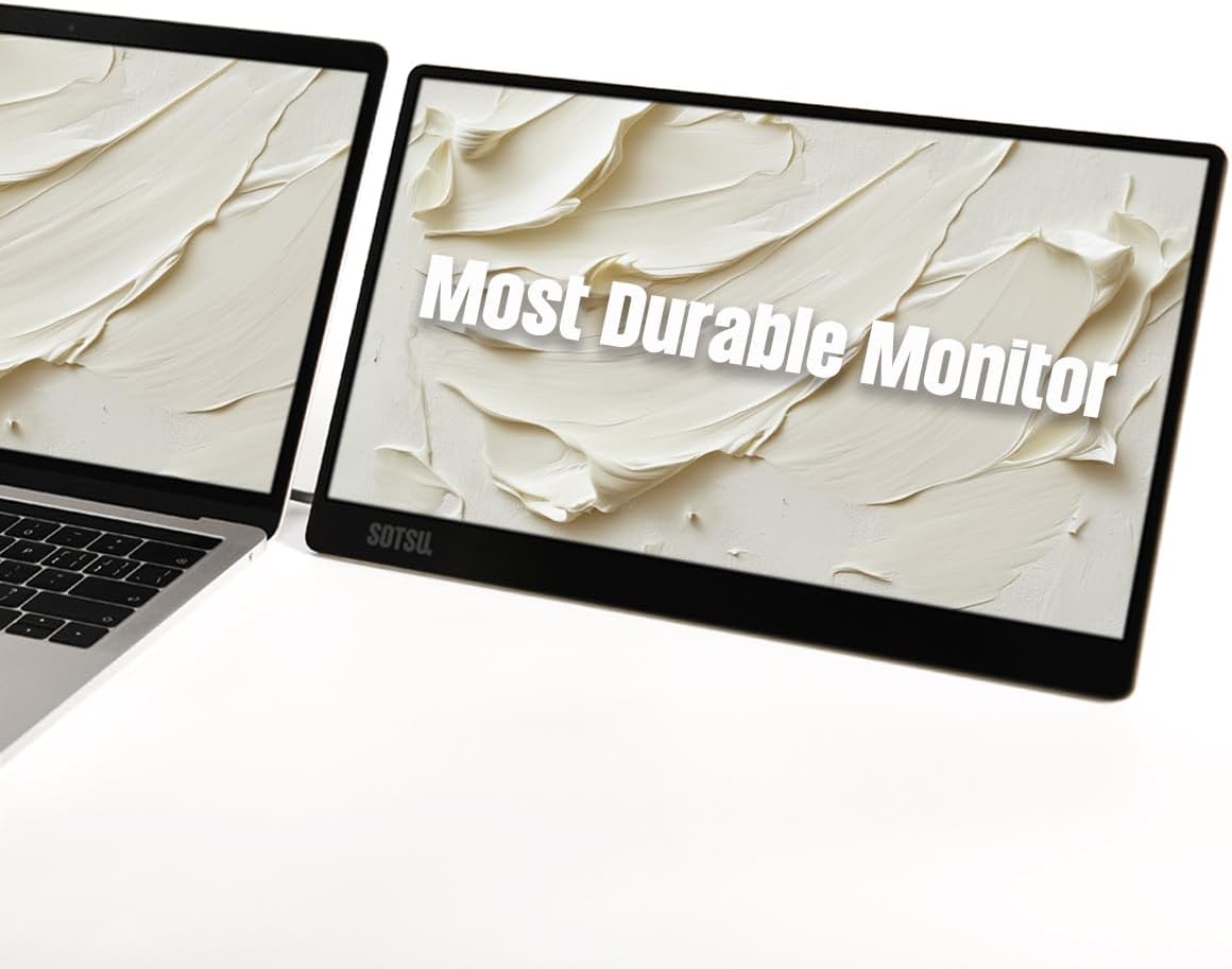 SOTSU FlipAction Go 14in Premium Portable Monitor for Travel