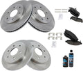 Front and Rear Brake Pad & Rotor Kit for 2004-2005 QX56/Armada/Titan
