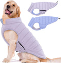 Lelepet Reversible Dog Coat for Large Dogs - Warm & Stylish