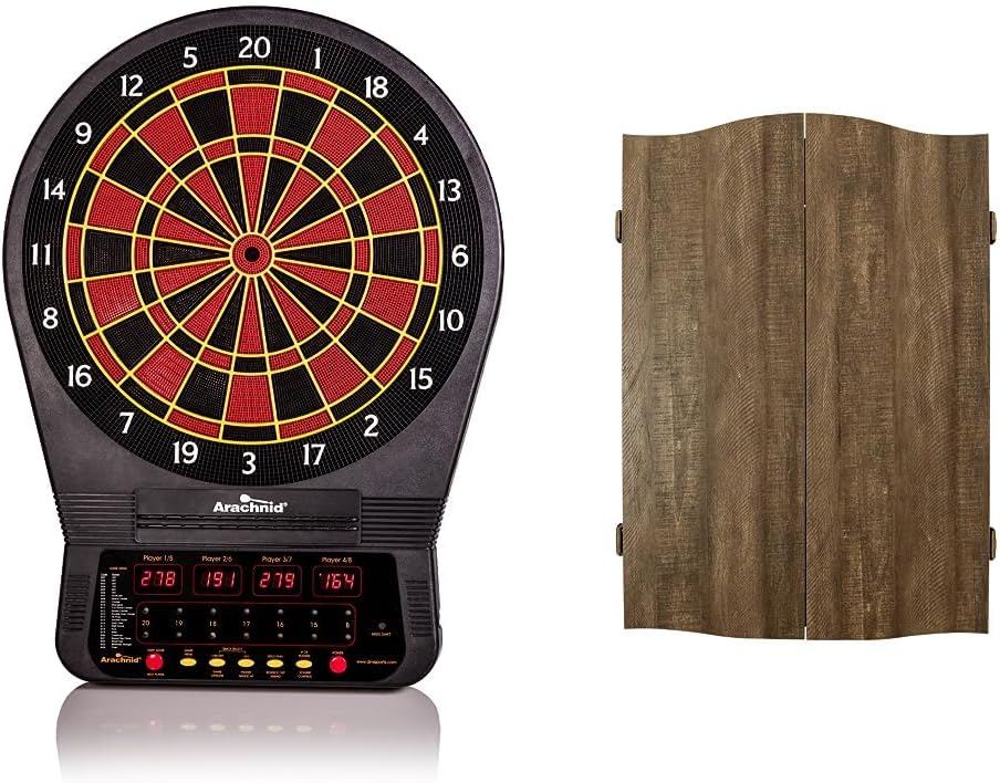 Arachnid Cricket Pro 650 Electronic Dartboard for Ultimate Play
