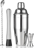 Premium 5-Piece Cocktail Shaker Set | Shake, Mix & Pour with Ease!