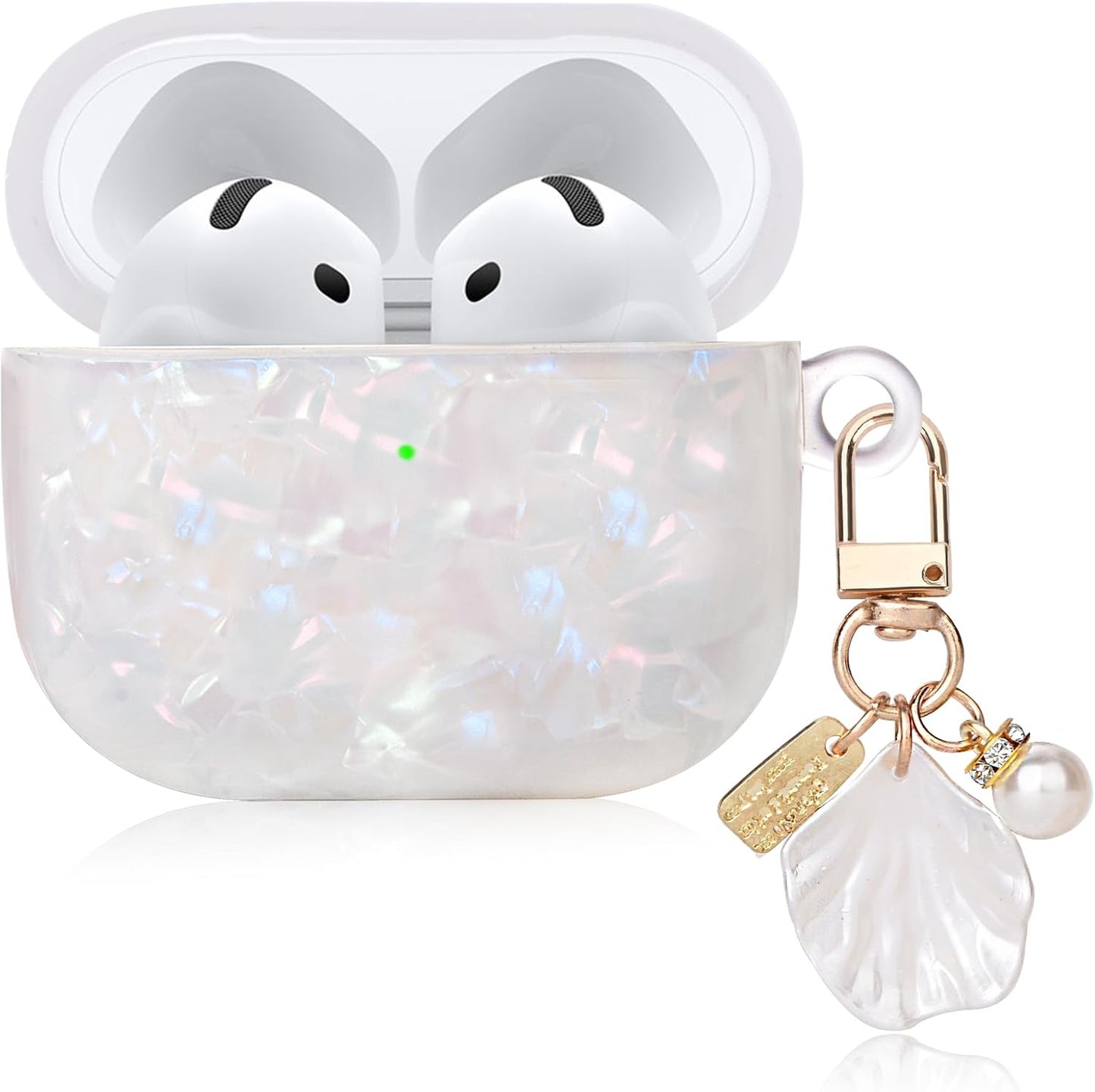 Bling Marble AirPod 4 Case with ANC by Aleviker