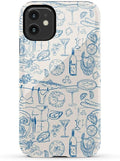 Casely iPhone 11 Case Amalfi Aperitivo - Slim Dual-Layer Protection