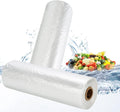 14x20 Plastic Produce Bags on a Roll - 3500 Clear Bags - Durable Food