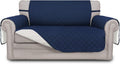 Reversible Loveseat Couch Cover for 2 Cushion Sofa - Water Resistant