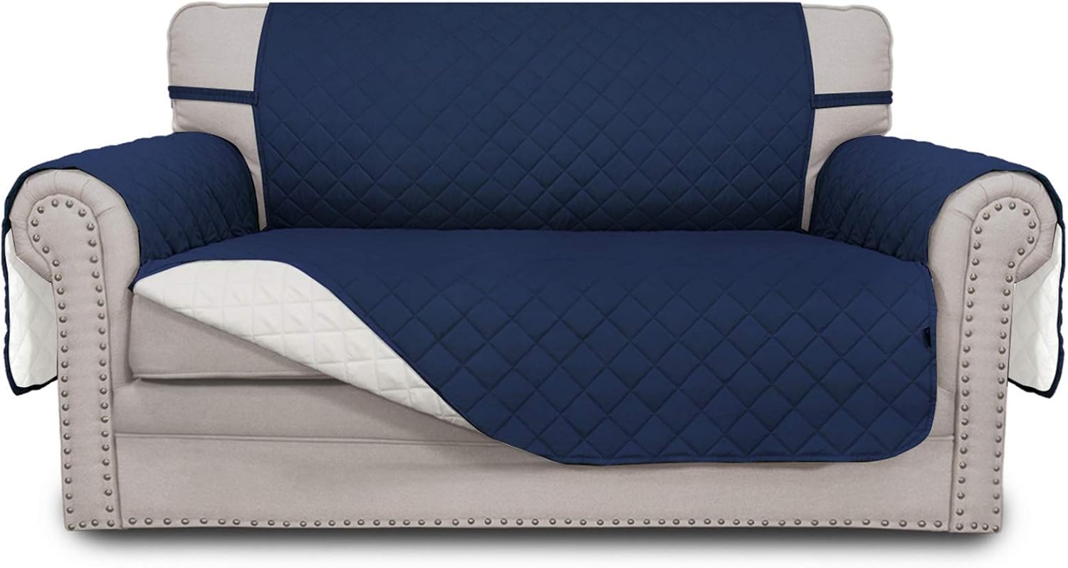 Easy-Going Reversible Loveseat Couch Cover for Dogs and Pets