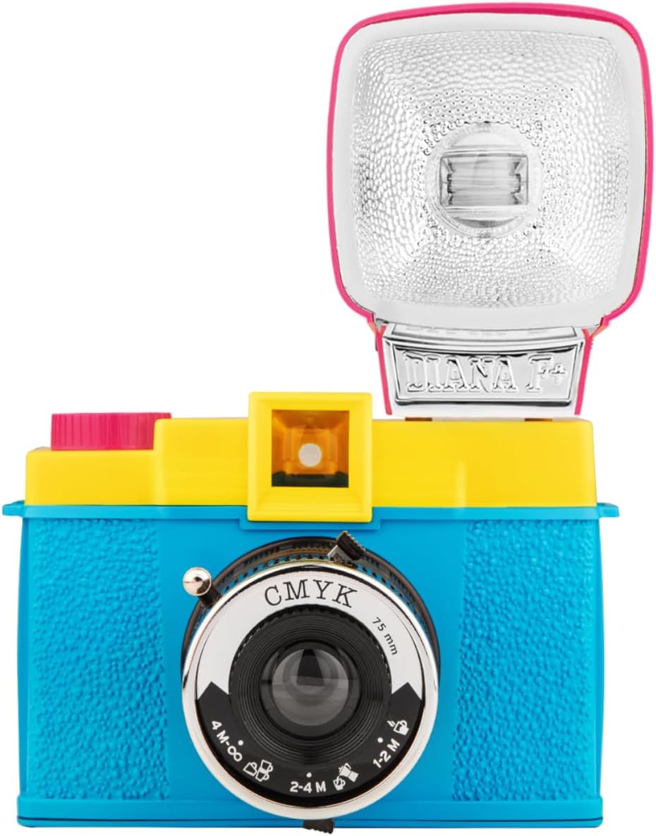 Diana F+ Camera: Vibrant CMYK Flash