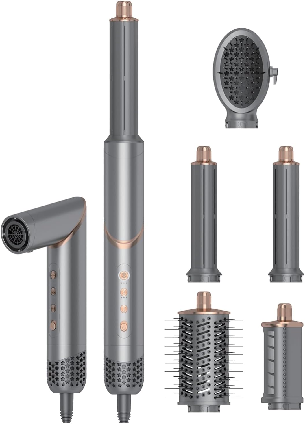 5-in-1 Ionic Hair Styler Set - All Styles in One!