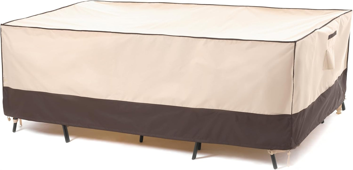 Large Waterproof Patio Furniture Cover for Table and Chairs Set
